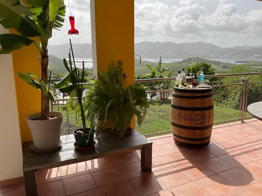 Bas De Villa Piscine Petit Versailles Sainte Anne Buitenkant foto